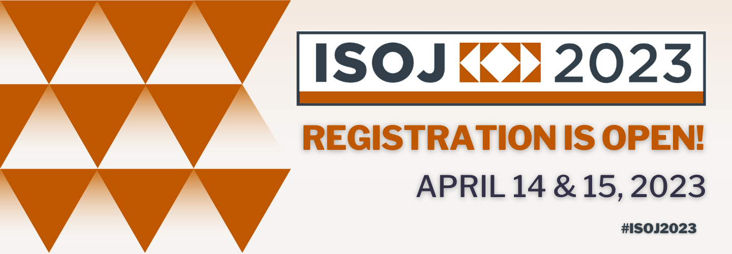 ISOJ2023 Registration is Open