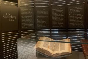 Gutenberg Bible at UT Austin