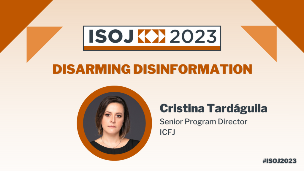 ICFJ Disarming Disinformation Announcement
