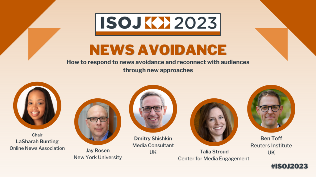 Twitter News Avoidance Panel ISOJ 2023