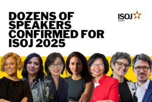 Dozens of Speakers Confirmed for ISOJ 2025