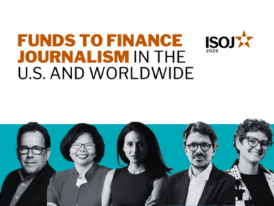 Funds to finance journalism in the U.S. and worldwide