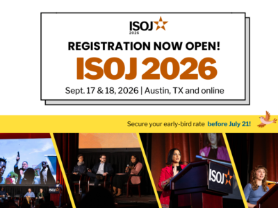 Registration now open isoj 2026
